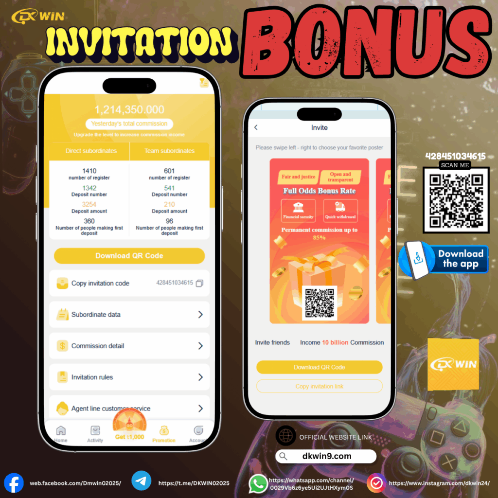 DKWIN Invitation Bonus